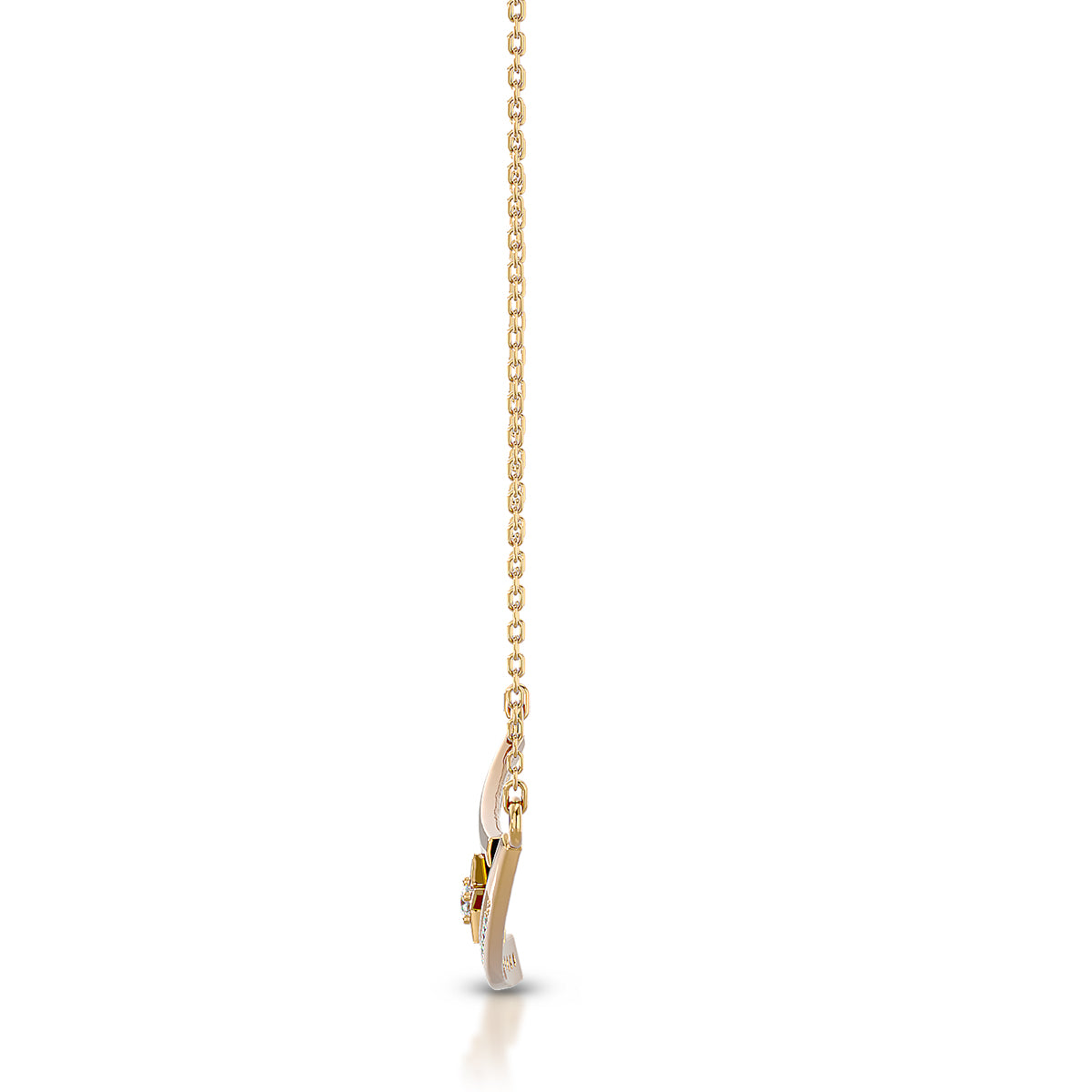 Adventure Necklace 18K Gold With Diamonds