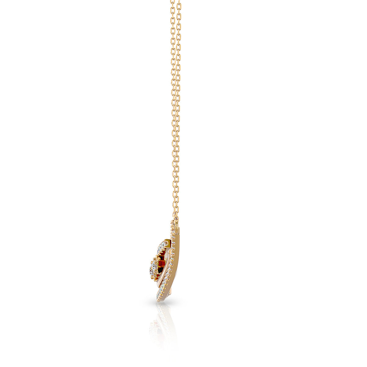 Energy Necklace 18K Gold With Diamonds