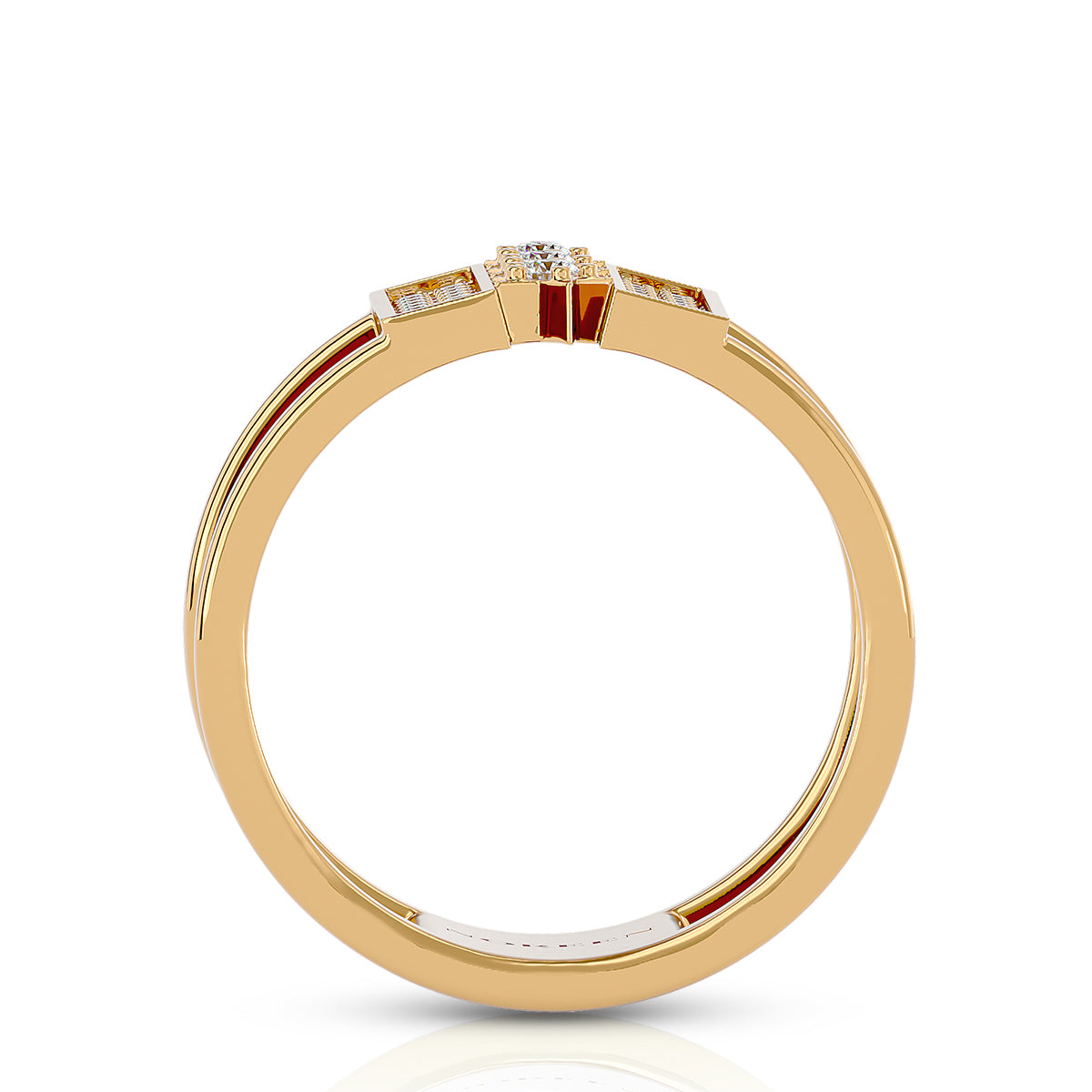 Empowerment Ring 18K Gold With Diamonds