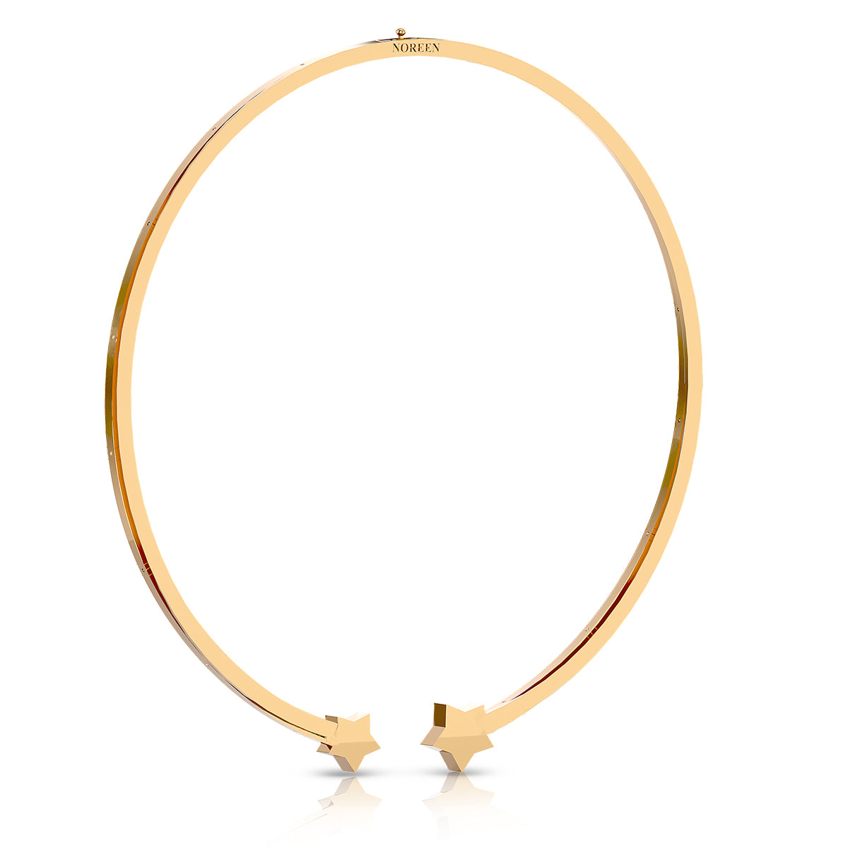 Electric Necklace 18K Gold With Diamonds