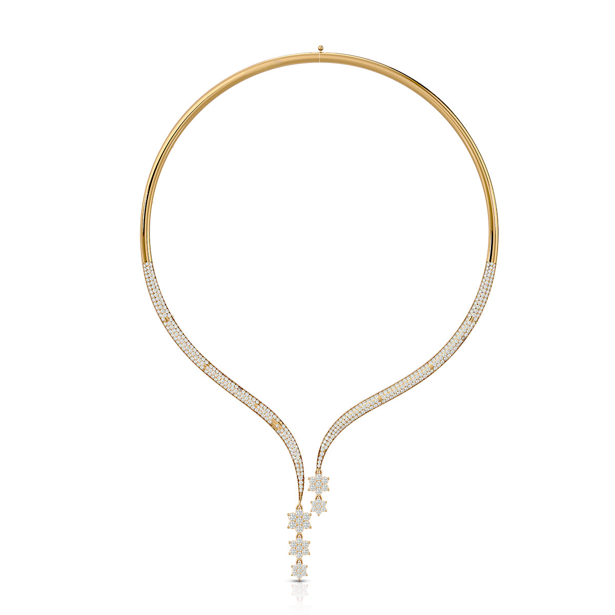 Persona Necklace 18K Gold With Diamonds