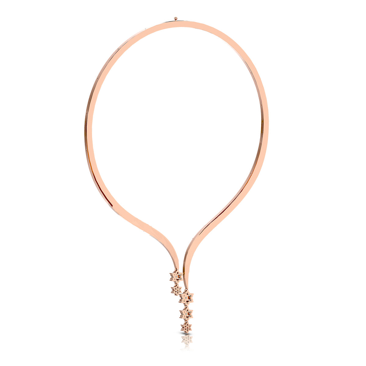 Persona Necklace 18K Rose Gold With Diamonds