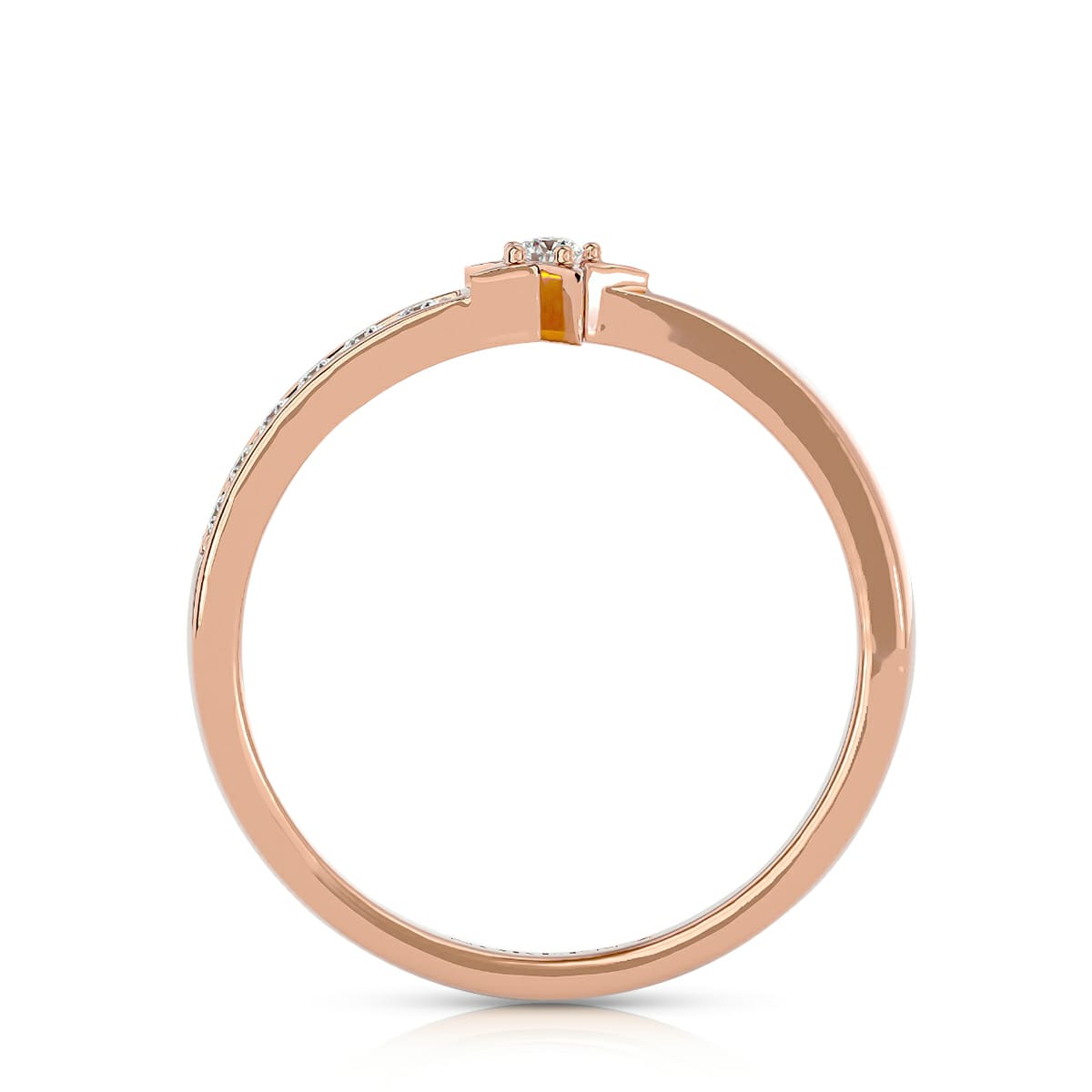 Adventure Ring 18K Rose Gold With Diamonds