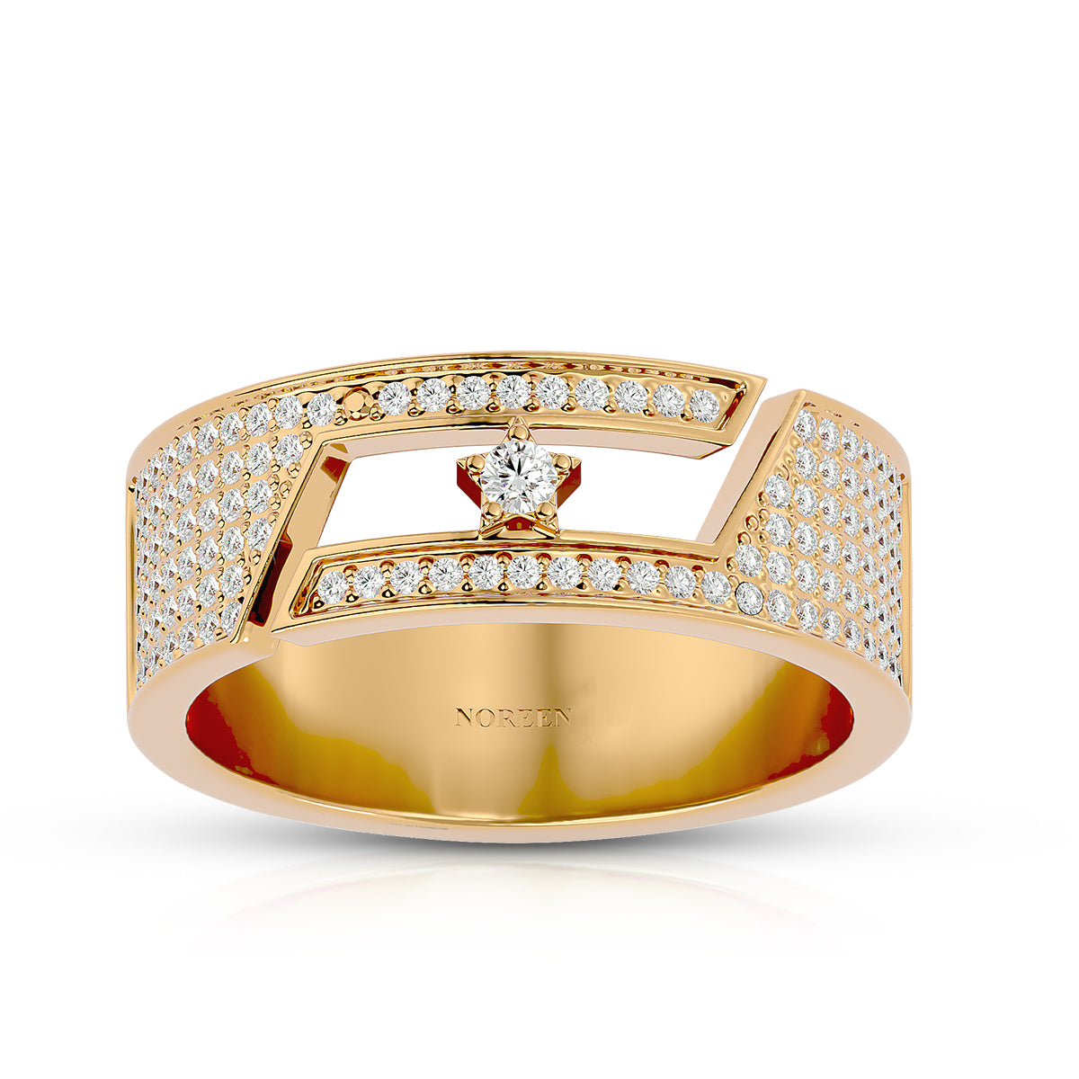 Rarity Ring 18K Gold With Diamonds