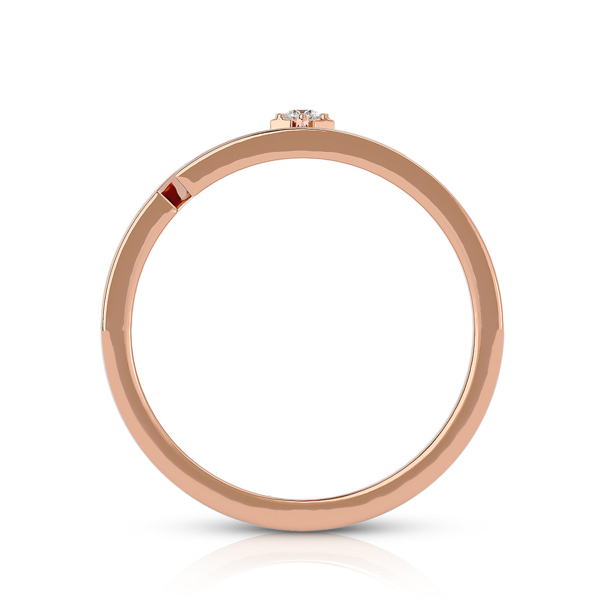 Rarity Ring 18K Rose Gold with Diamonds