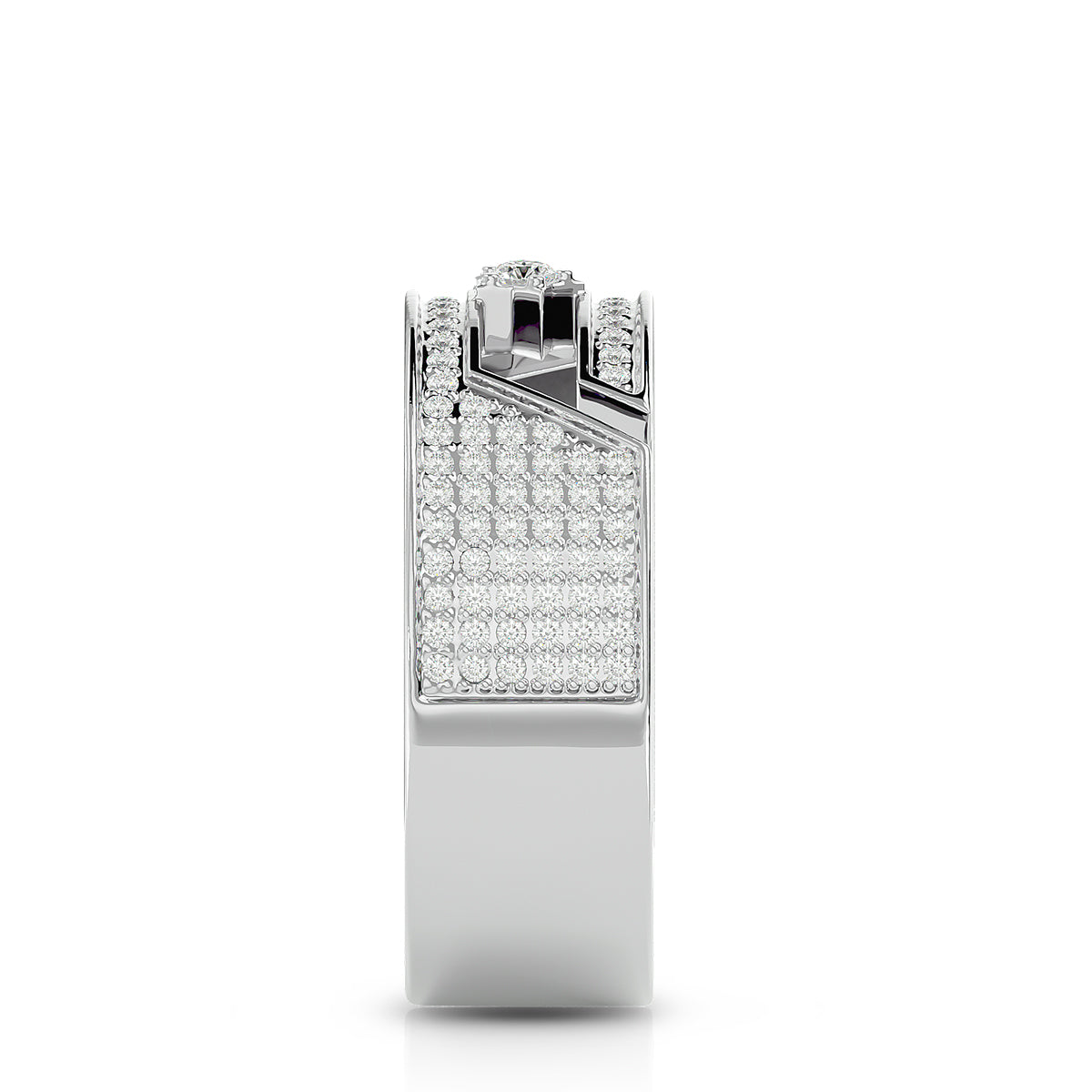 Rarity Ring 18K White Gold with Diamonds
