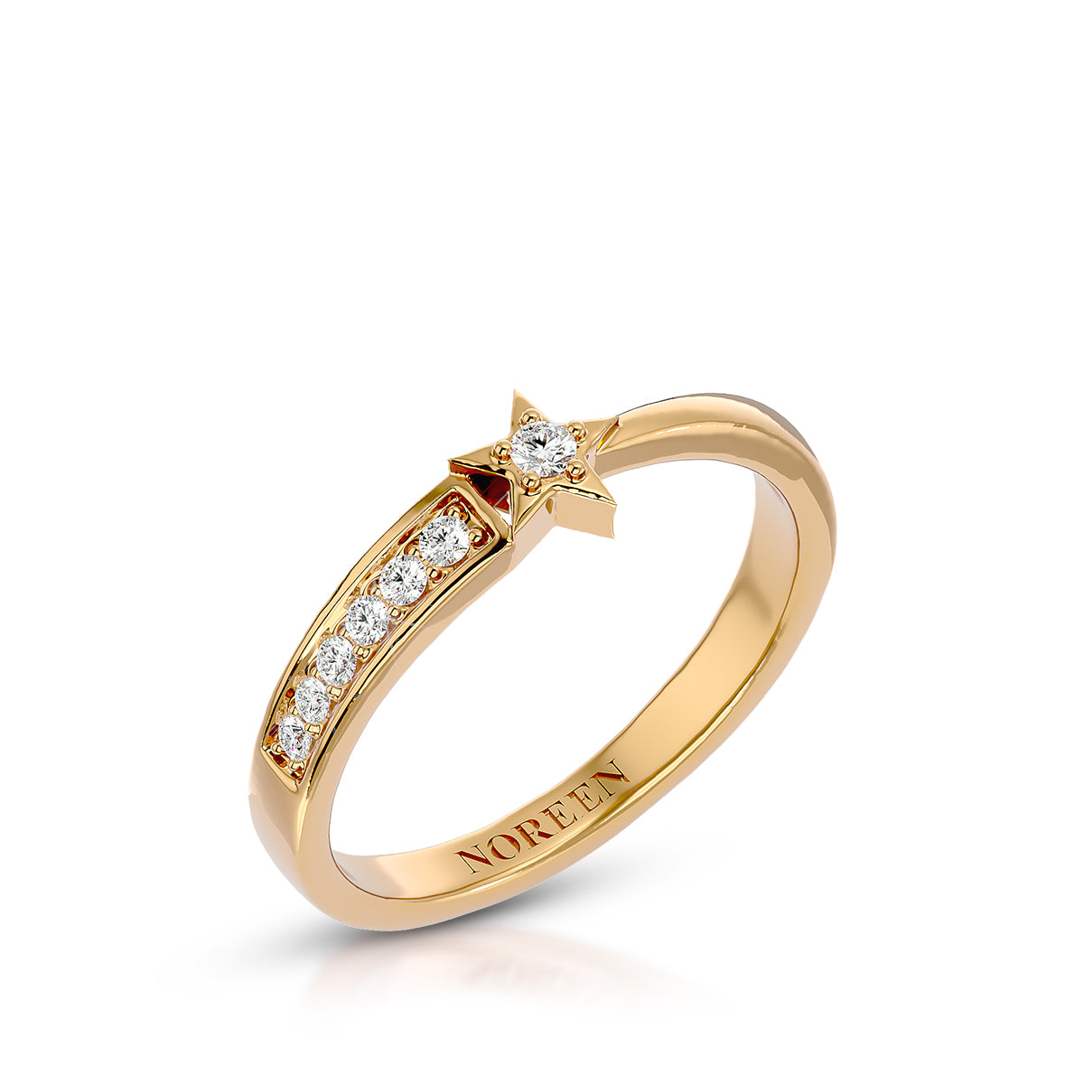 Adventure Ring 18K Gold with Diamonds