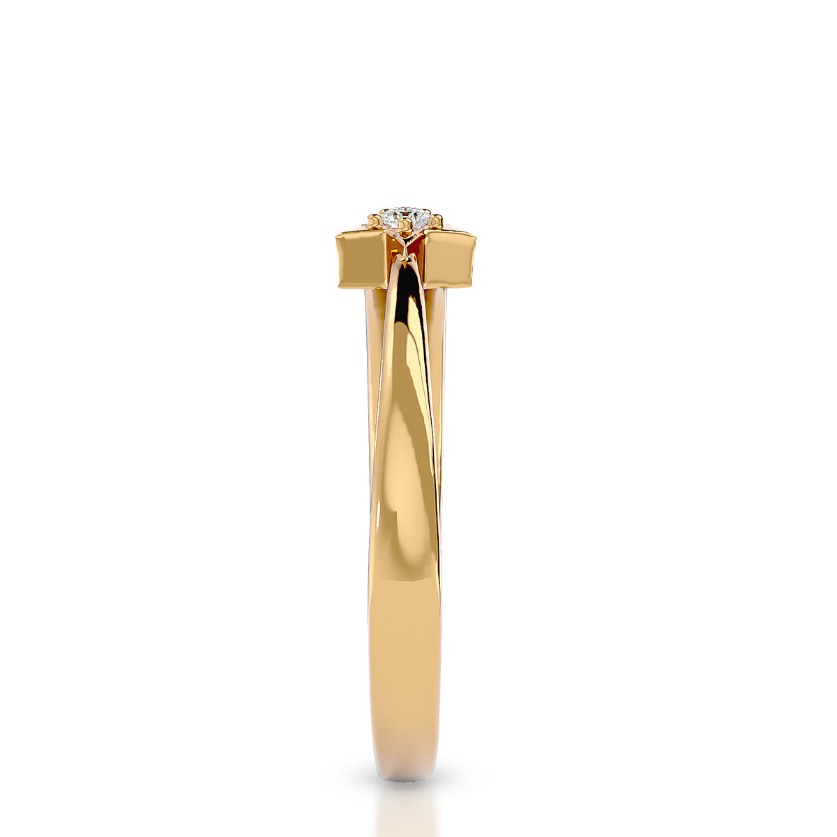 Adventure Ring 18K Gold with Diamonds