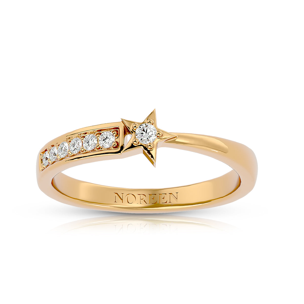 Adventure Ring 18K Gold with Diamonds